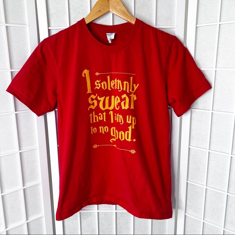 Harry Potter "I solemnly swear that I'm up to no good" Graphic Tee Youth Large